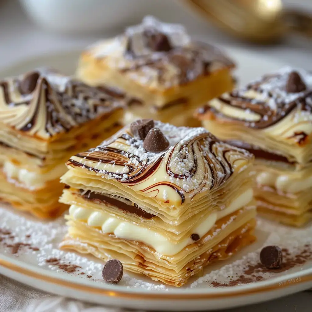 Millefeuilles Délicieux en 10 Minutes - Très Simple